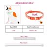 Cat Collar Adjustable Kitten Collar Breakaway Safety Buckle Pet Collar